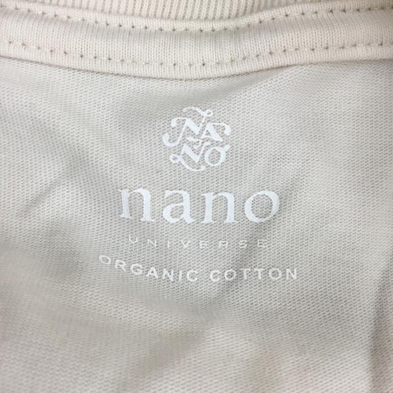 nano・universe M ナノユニバース Tシャツ 半袖 Vネック T Shirt 桃 / ピンク / 10109706_画像7