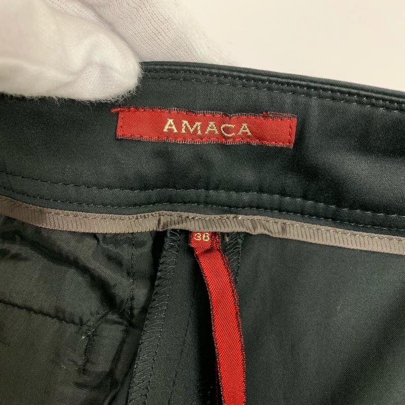 AMACA 36 アマカ パンツ スラックス Pants Trousers Slacks 黒 / ブラック / 10014051_画像10