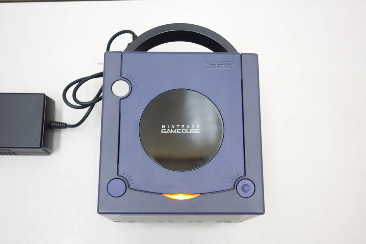 ★☆Nintendo GAME CUBE DOL-017 ゲームボーイプレイヤー ACアダプター付 通電OK 現状渡し☆★の画像3