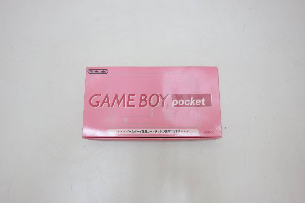 ★☆任天堂 Nintendo GAME BOY Pocket ゲームボーイ ポケット MGB-001 ピンク ジャンク☆★_画像10
