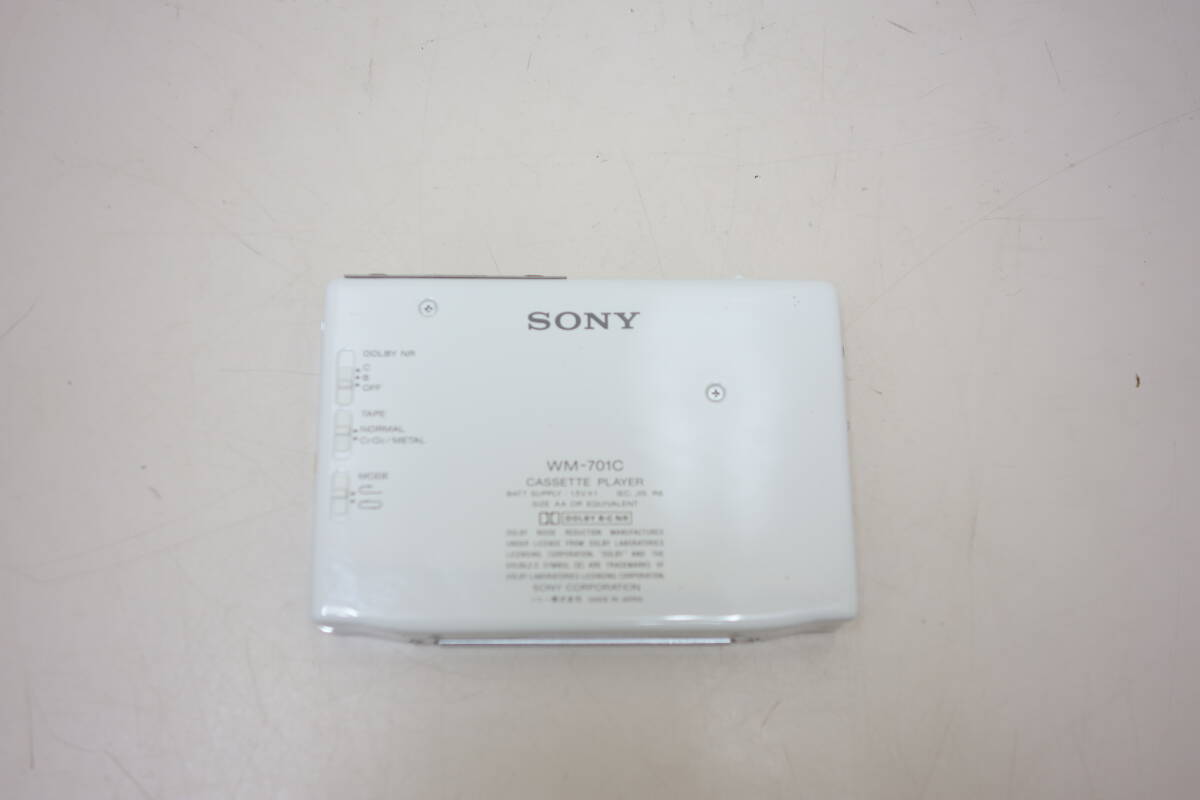 ★☆SONY ソニー WALKMAN ウォークマン WM-701C 白 ジャンク品☆★の画像6