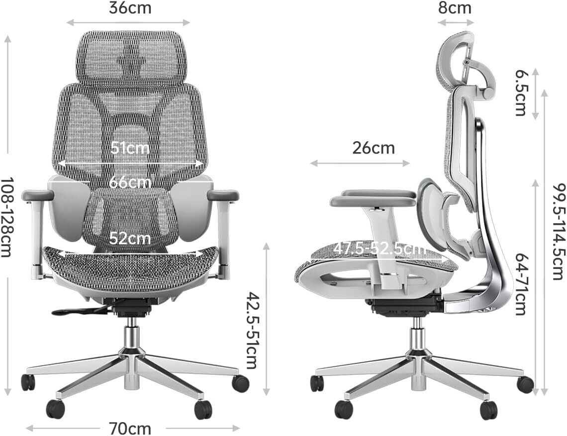 オフィスチェア 椅子 デスクチェ 人間工学 チェア テレワークの画像7