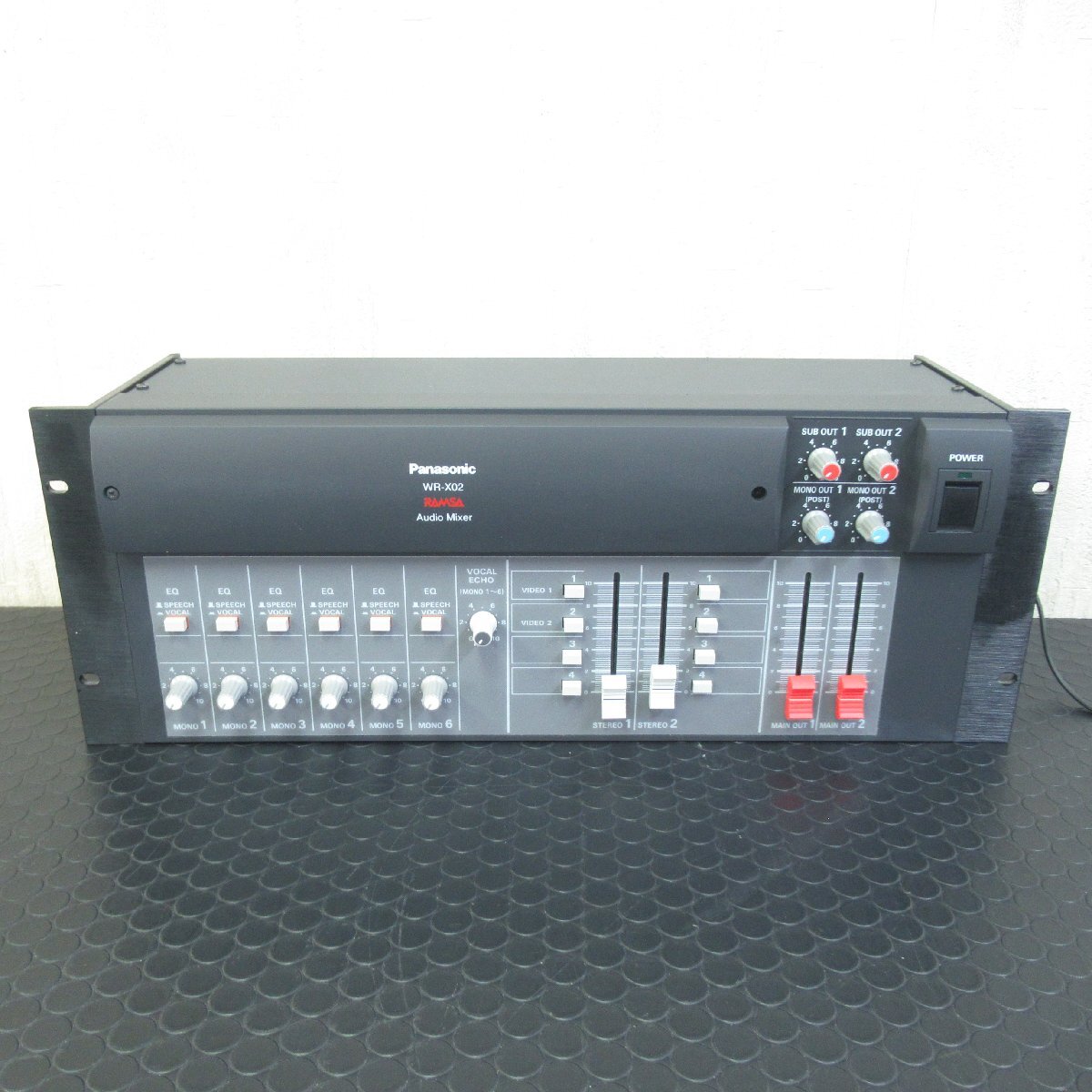 Panasonic Panasonic WR-X02 RAMSA Audio Mixer [ б/у товар / рабочее состояние подтверждено ]