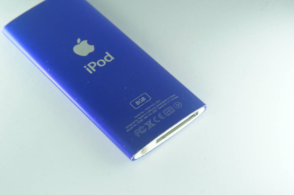  Apple iPod nano 8GB 第4世代 送料無料　2801_画像5