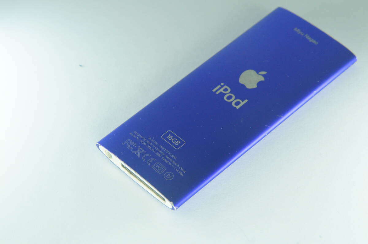 ジャンク Apple iPod nano 16GB 第4世代 送料無料　 2804