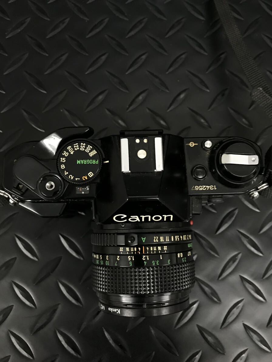 C879★Canon キャノン AE-1 CANON LENS FD 50mm 1:1.4 フィルムカメラ 空シャッター確認済み※GW休暇の為4/30以降は発送が5/7～になりますの画像5