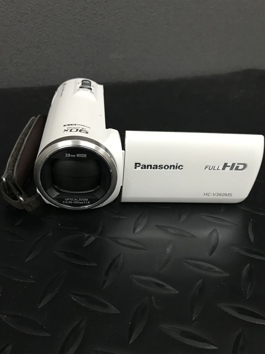 F45★Panasonic パナソニック HC-V360MS デジタルハイビジョンビデオカメラ 付属品なし 動作未確認_画像1