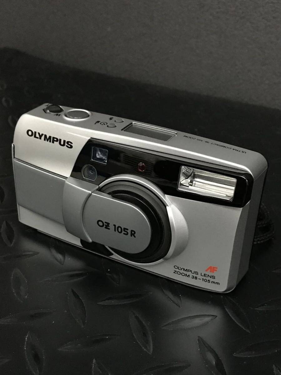 C854★OLYMPUS オリンパス OZ105R ZOOM38-105MM フィルムカメラ 動作確認済み_画像4
