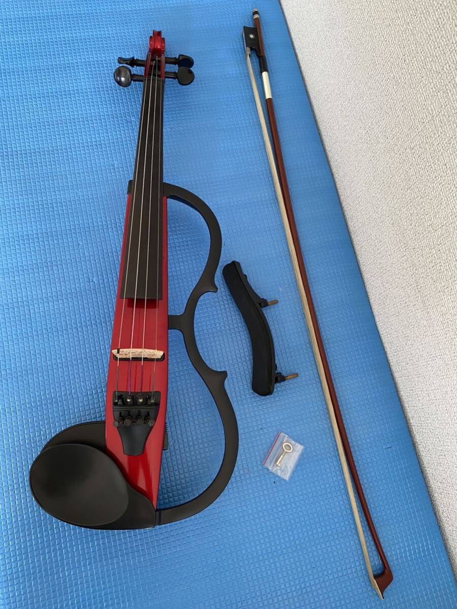 ヤマハ YAMAHA SV-120 サイレントバイオリン 弓 ハード ケース 付きの画像2