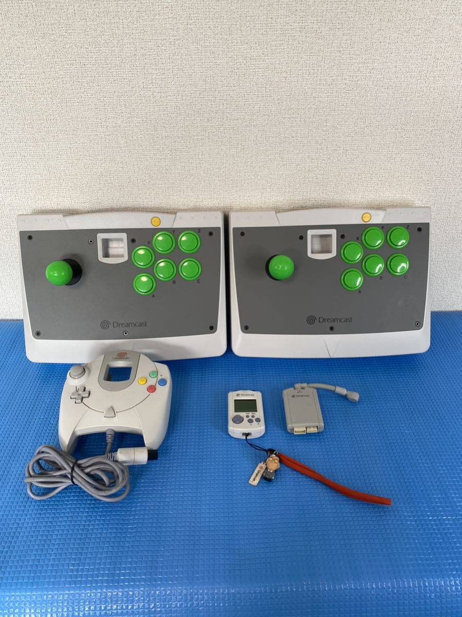 SEGA Dreamcast ドリームキャスト アクセサリー 5点セット HKT-7300 、HKT-7700 、HKT-7000 、HKT-7200 まとめ売リの画像2