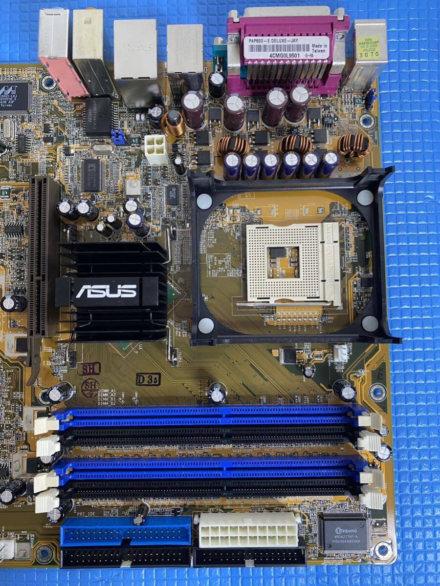 ASUS マザーボード P4P800-E Deluxe Motherboardの画像6