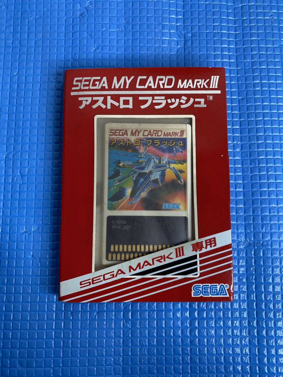 セガ SEGA SEGA MARK Ⅲ ソフト アストロ フラッシュ SEGA MY CARD MARK Ⅲの画像1