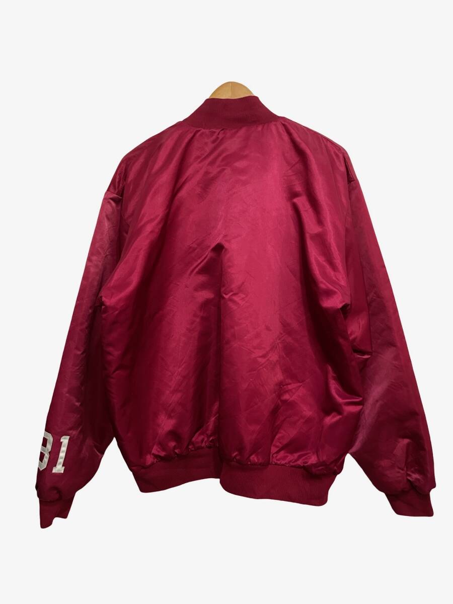 *USA б/у одежда medalist Sand-Knit вышивка куртка с логотипом куртка жакет Vintage Vintage б/у одежда б/у одежда .