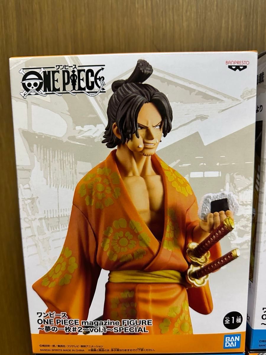 【未開封】ワンピース ONE PIECE magazine FIGURE 夢の一枚　フィギュア　サボ　エース　まとめ売り　