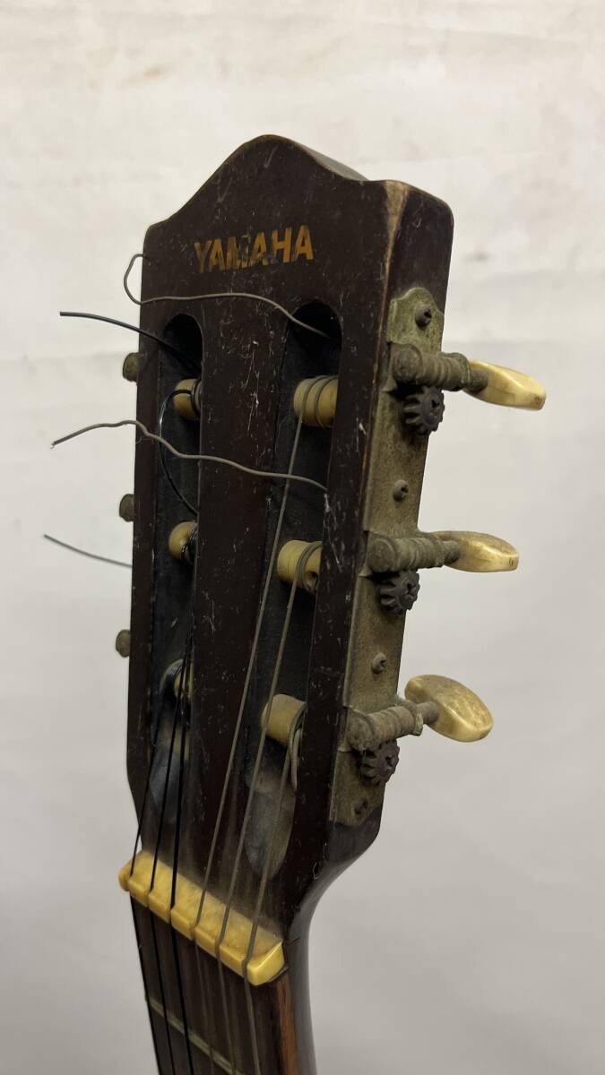  YAMAHA ヤマハ クラシックギター No.80 Nippon guitar 音楽 演奏 弦楽器 バンド 楽器 現状品の画像9