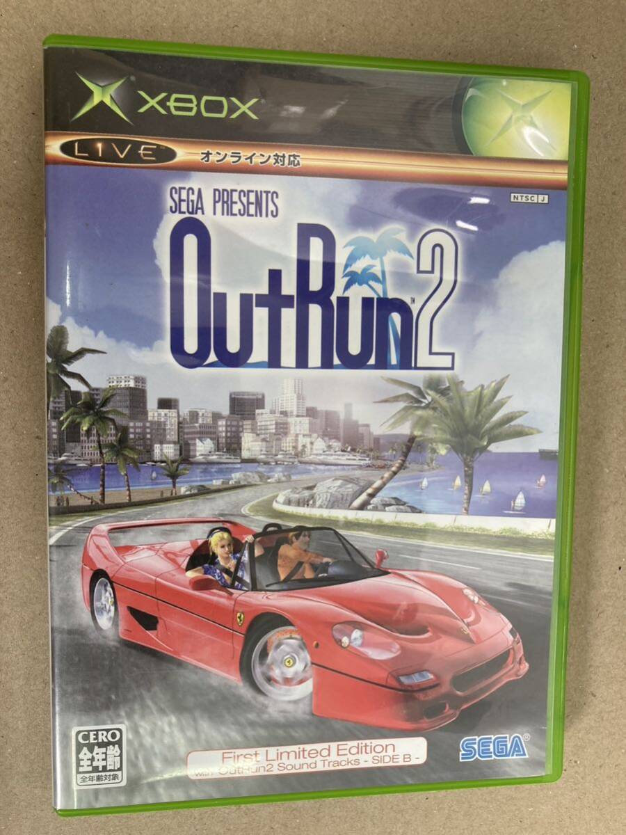 送料無料 XBOX OutRun 2 アウトラン2 初回版 First Limited Edition with OutRun2 Sound Tracks 中古 動作品 説明書無しの画像1