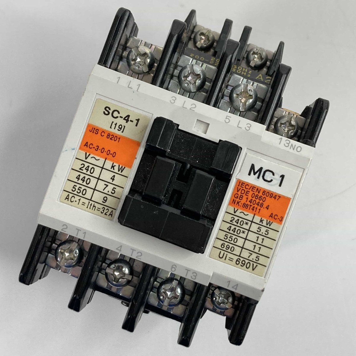 SC-4-1 新SC・NEO SCシリーズ 標準形 電磁接触器 富士電機 漏電遮断器_画像1