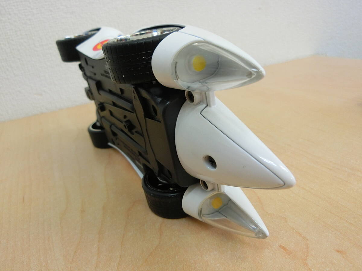 (1138) Jada Toys モデルカー マッハ GoGoGo マッハ号 スピードレーサー No.91858 1/24 MACH5 マッハ5 スポーツカー 車 ホワイト 白 中古_画像8