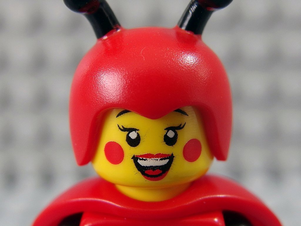 ★LEGO★ミニフィグ【シリーズ21】Ladybird Girl(7102904)_画像4