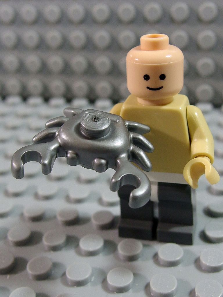 ★LEGO★動物★Crab_A_Flat Silver(33121-095)_画像2