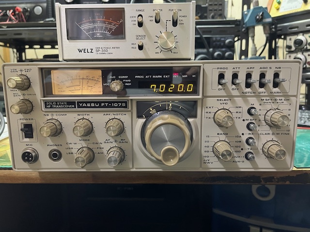 Yaesu ヤエス FT-107S 10W ジャンクの画像1