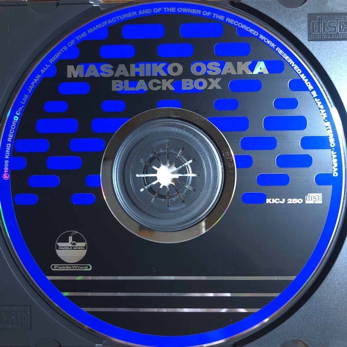 ◆大坂昌彦《Black Box》◆国内盤 送料4点まで185円_画像4