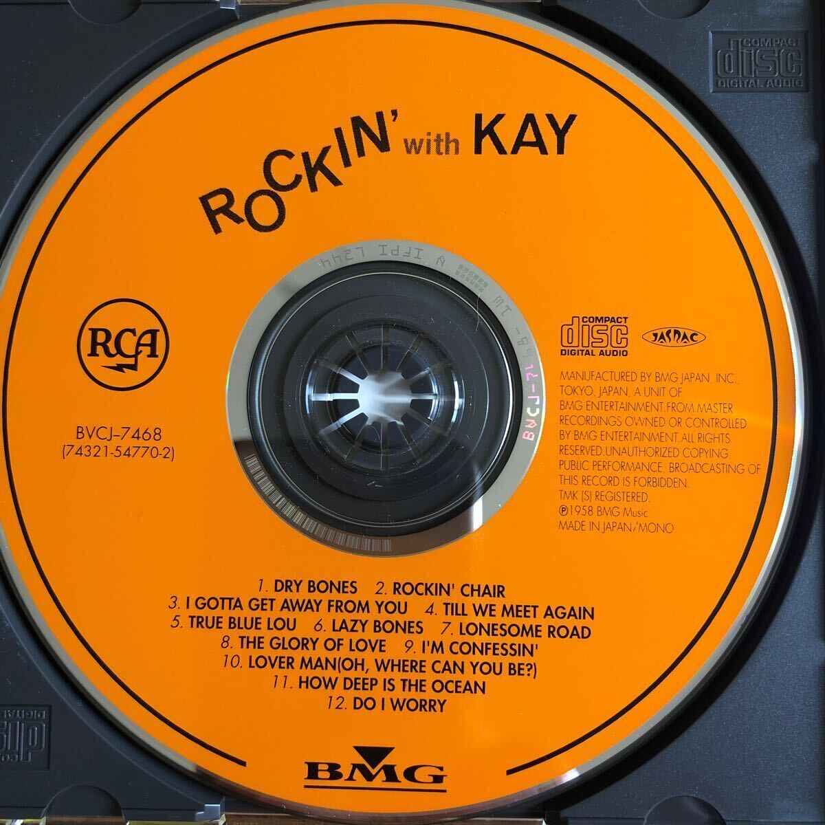 美品◆ケイ・スター《Rockin' with Kay》◆国内盤 送料4点まで185円_画像3