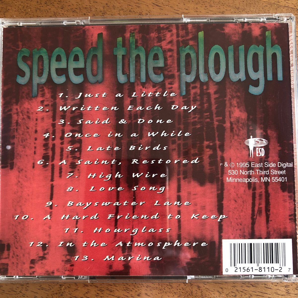 ◆Speed The Plough《Marina》◆輸入盤 送料4点まで185円_画像2