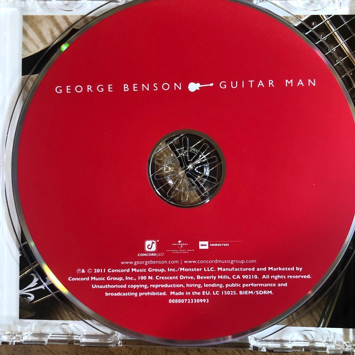 新品同様◆ジョージ・ベンソン《Guitar Man》◆輸入盤 送料4点まで185円_画像3