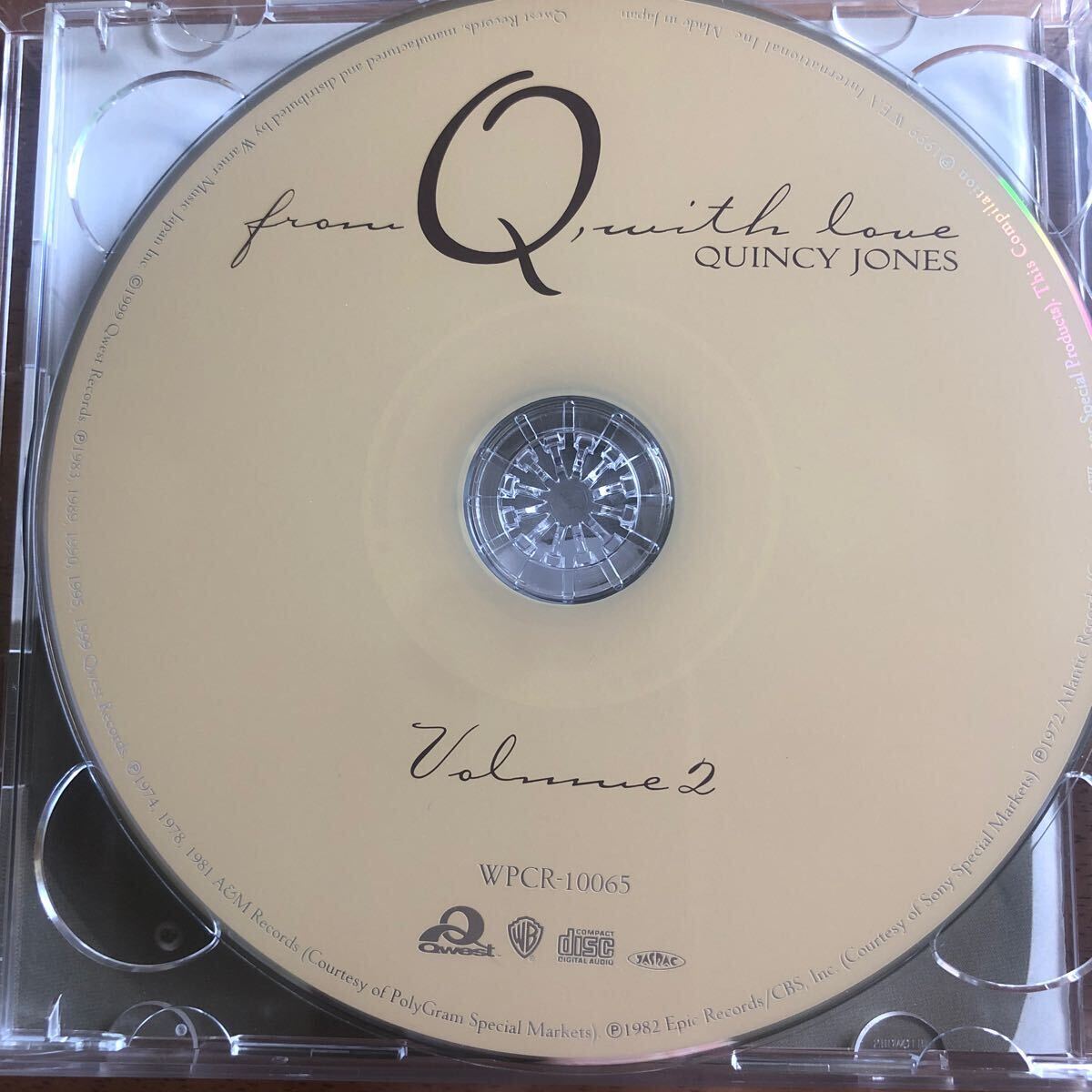 【2CD】◆クインシー・ジョーンズ《フロム Q ウィズ・ラヴ》◆国内盤 送料4点まで185円_画像5