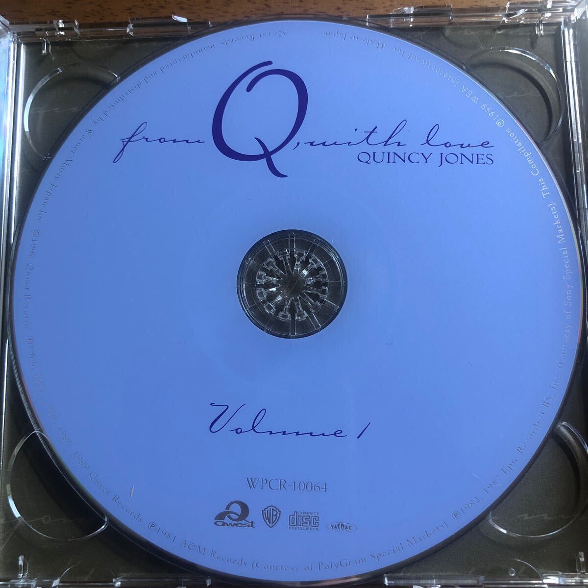 【2CD】◆クインシー・ジョーンズ《フロム Q ウィズ・ラヴ》◆国内盤 送料4点まで185円_画像4