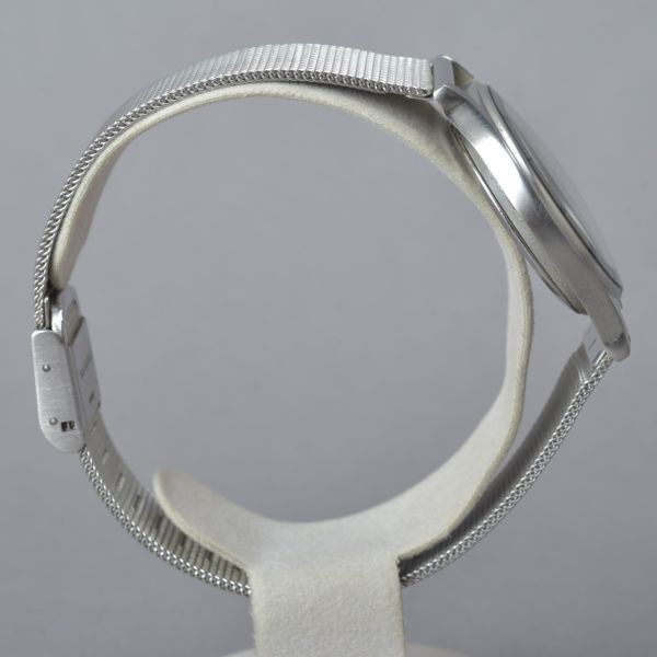 良品 Calvin Klein カルバンクライン 腕時計 稼働 41.6g シルバー ストライプ クウォーツ メッシュ ウォッチ ブランド #N〇681の画像7