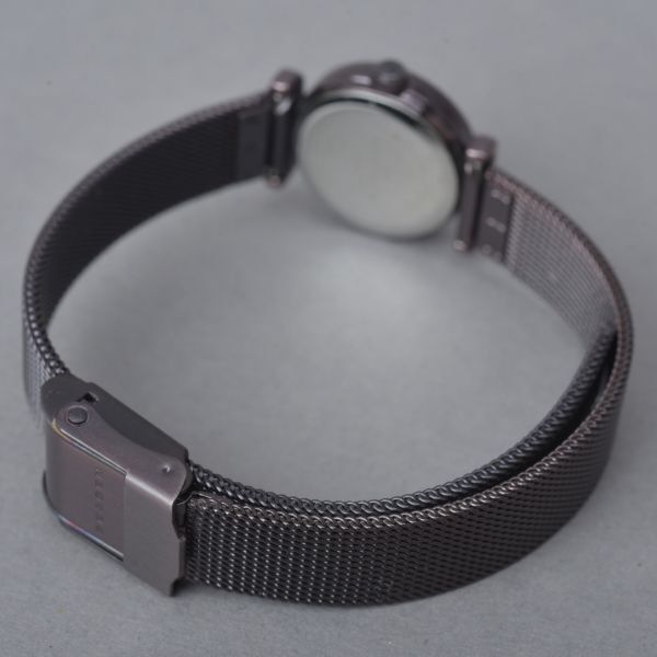 良品 SKAGEN スカーゲン 腕時計 稼働 22.7g 107XSMM1 ブラウン 茶 クォーツ ウォッチ ブランド レディース #N〇705の画像8