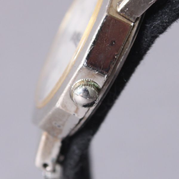 美品 Helene de Michel ヘレンミッシェル 腕時計 稼働 SV925 24.3g レディース シルバー クォーツ ウォッチ ホワイト文字盤 #N※740の画像4
