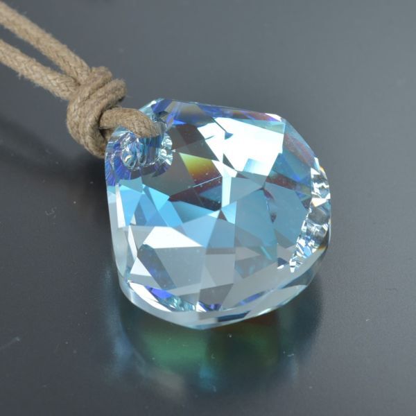  не использовался SWAROVSKI Swarovski подвеска 940243 колье голубой серия аксессуары бренд коробка есть #60*822