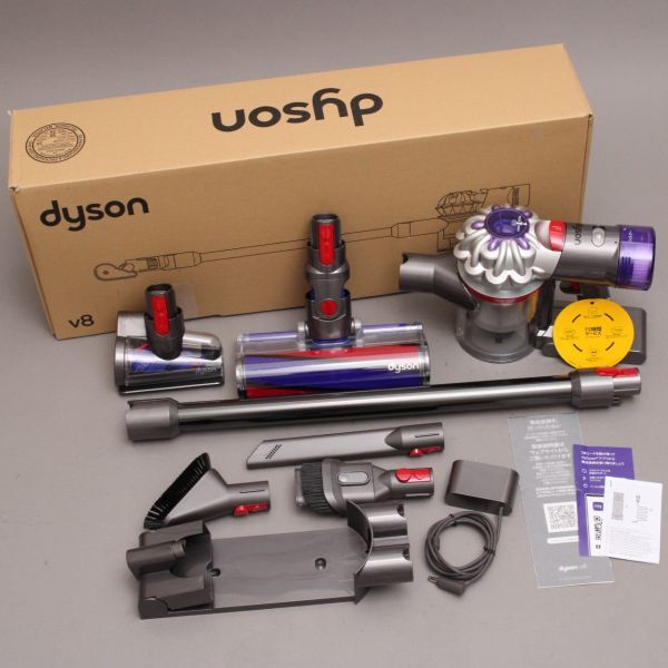 良品 ダイソン dyson V8 SV25 FF NI2 コードレスクリーナー 掃除機 ハンディークリーナー サイクロン 軽量 家電 ＃120〇002/a.h_画像1