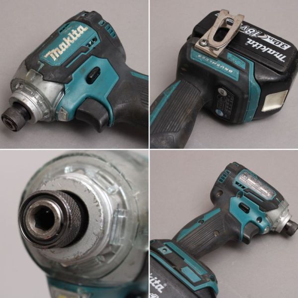 makita マキタ 充電式インパクトドライバー TD0170D バッテリー/充電器付き コードレス 電動工具 インパクト 18V ドライバー ＃80〇026/k.g_画像6