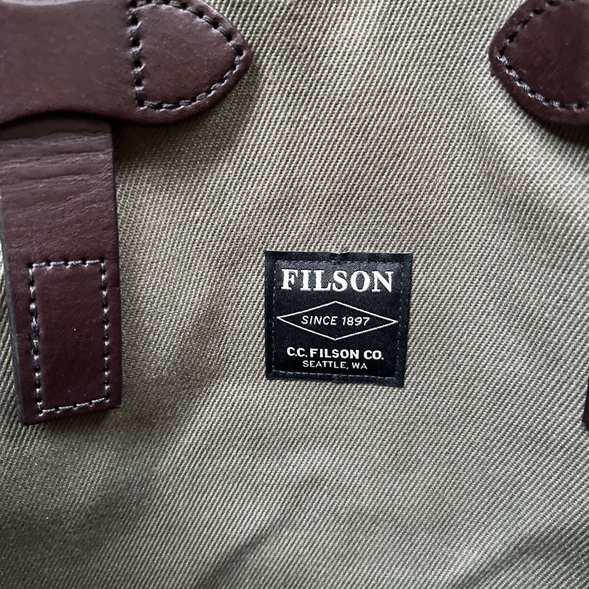 FILSON tote bag Filson canvas rare size 