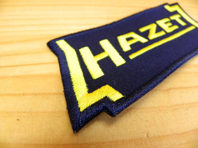 送料込 HAZET ハゼット エンブレム 刺繍ワッペン 全長120mm 本物 正規輸入品の画像4