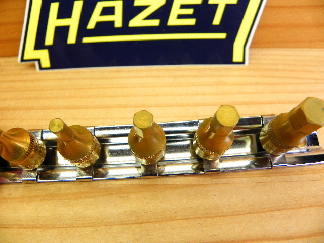 HAZET ハゼット1/4(6.35)ヘックス ビット ソケット セット *8501-2.5-3-4-5-6-8mm(6点)*高耐久_画像4
