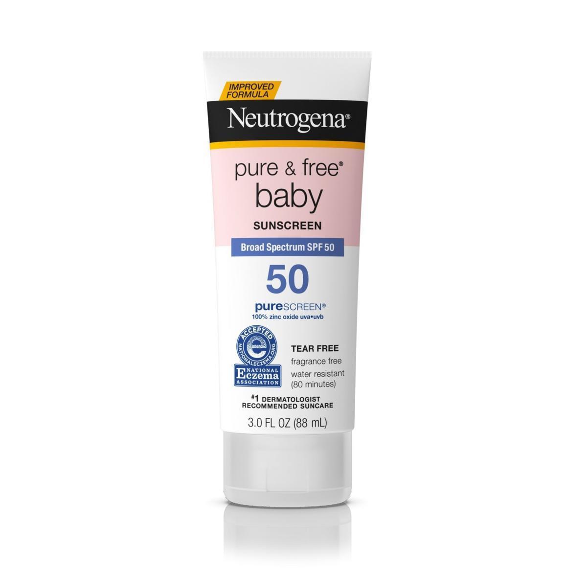 Nutrina Pure Screen Baby Sunscreen SPF-50