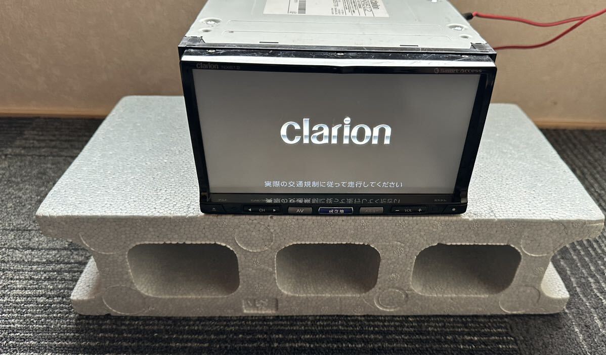 クラリオン Clarion NX612 メモリーナビ 動作品　_画像1