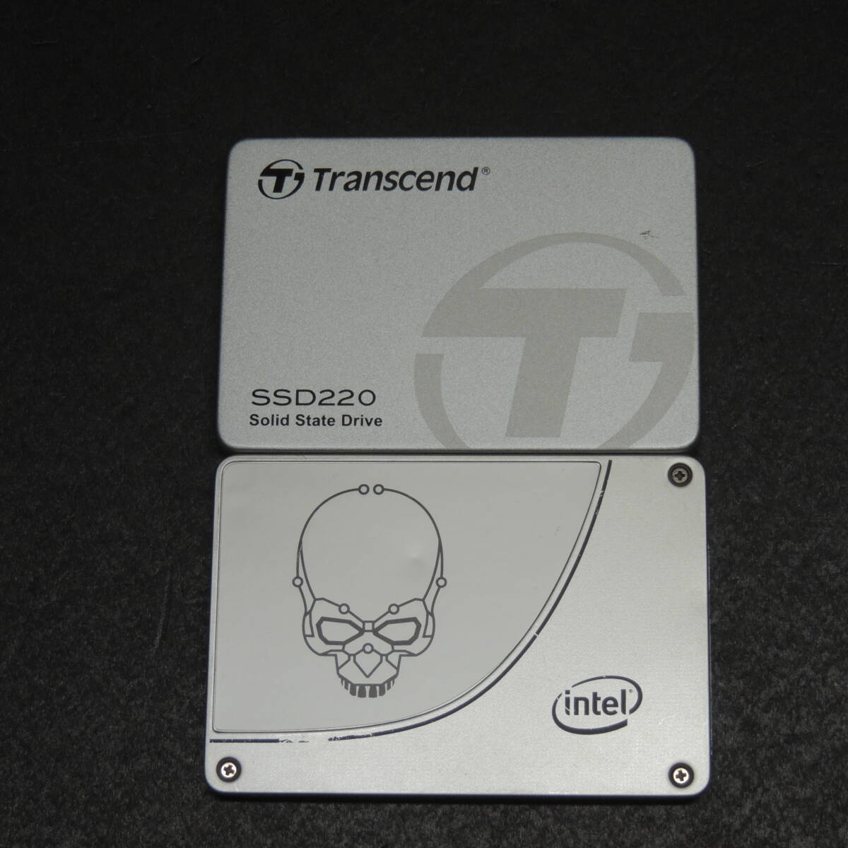 【2台まとめ売り/検品済み】INTEL SSDSC2BP240G4 / Transcend TS240GSSD220S SSD 240GB 管理:e-20の画像1