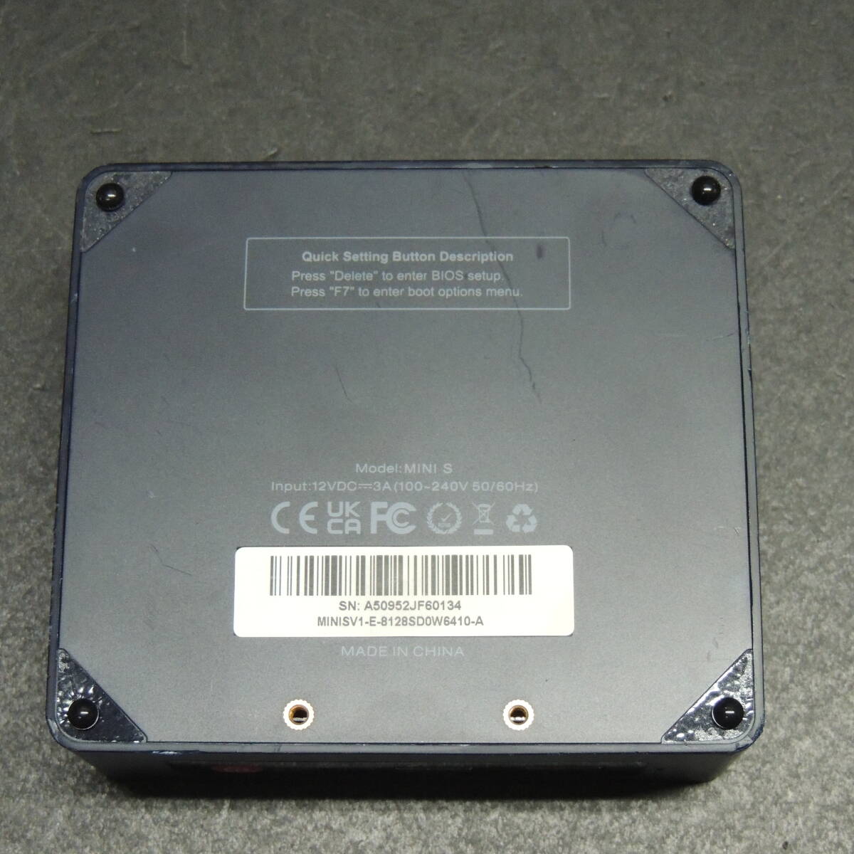 Beelink MINIS SSD(M.2)256GB メモリ8GB Cereron N5095 管理:e-28の画像5