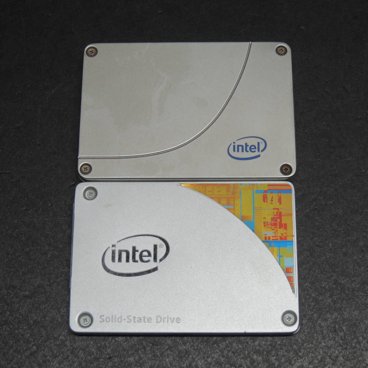 【2台まとめ売り/検品済み】INTEL SSD 80GB 180GB SSDSC2BW080A4 / SSDSC2CT180A4 (使用時間：784h/4602h)管理:s-42の画像1