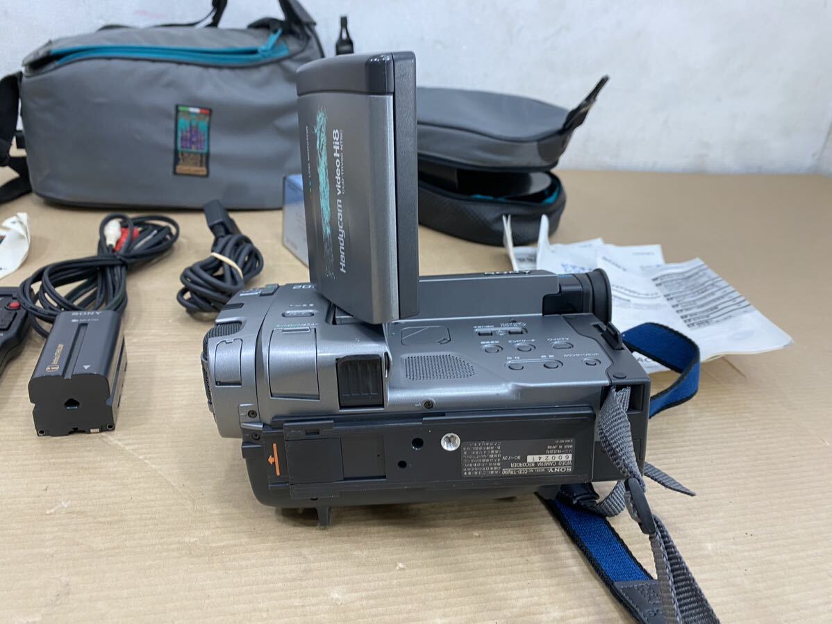 SONY ソニー ビデオカメラレコーダー CCD-TRV90 video Hi8 の画像8