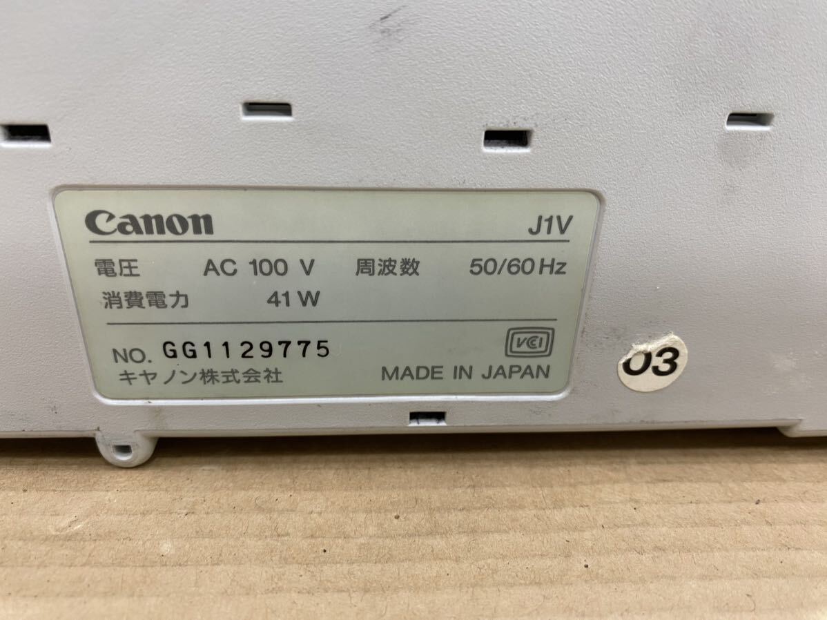 Canon キャノン ワープロ J1Vの画像7