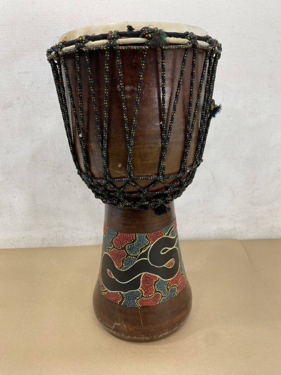 民族楽器 ジャンベ 太鼓 の画像2