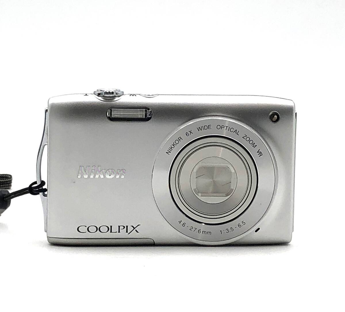 7702706-1【NIKON】COOLPIX/ニコン/クールピクス/コンパクトデジタルカメラ/デジタルカメラ/デジカメ/S3300/通電確認済の画像2