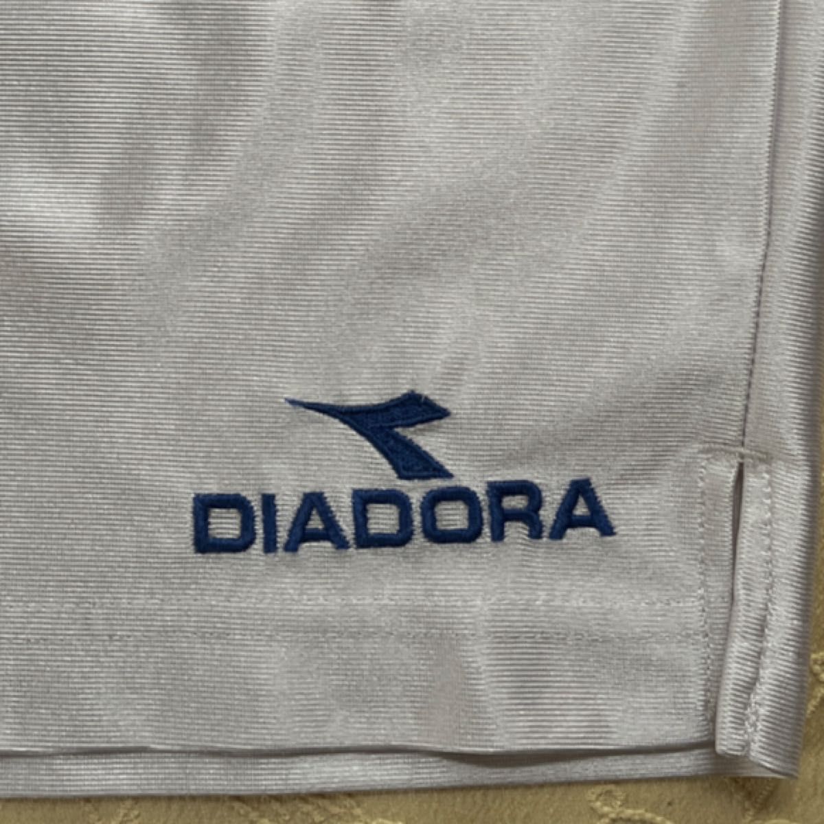 DIADORA ディアドラ　サッカーパンツ ゲームパンツ ハーフパンツ サカパン　フットサル プラクティス　白　